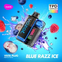 Vozol | Vista Plug 15K (TPD) | BLUE RAZZ ICE | 20mg Nikotin