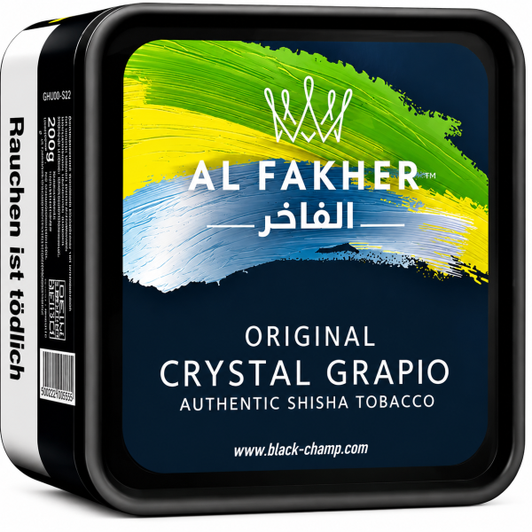 Al Fakher | Crystal Grapio | Shishatabak | 200g