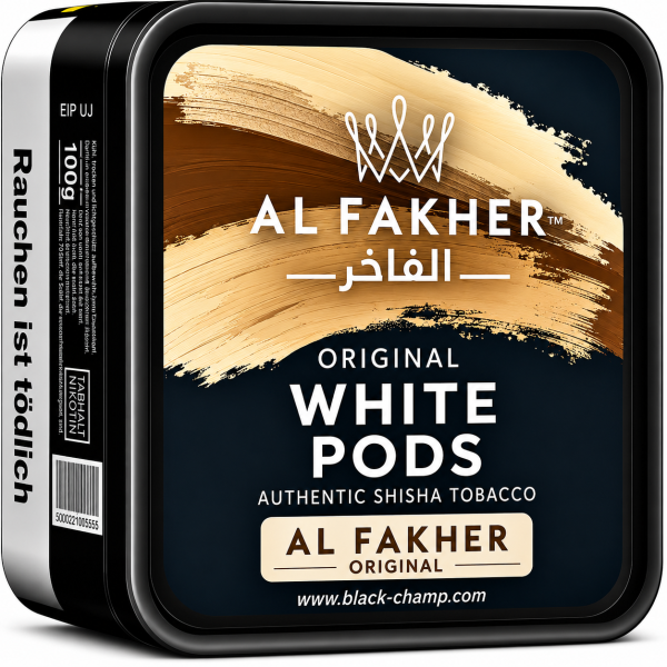 Al Fakher | White Pods | Shishatabak | 200g