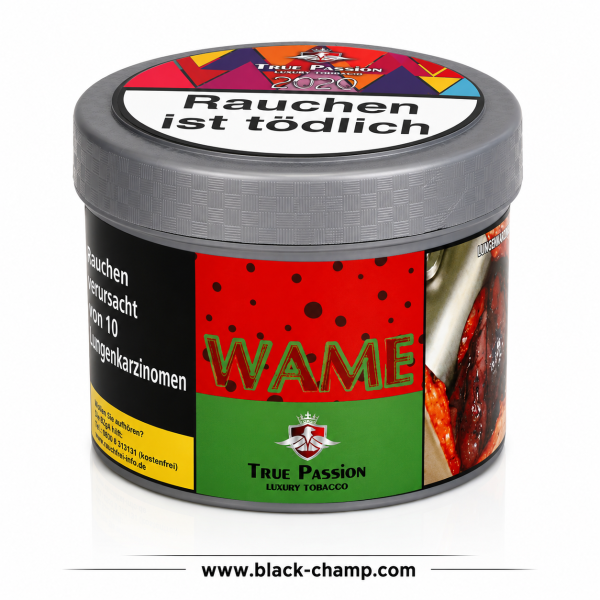 True Passion | Wame | Shishatabak | 200g