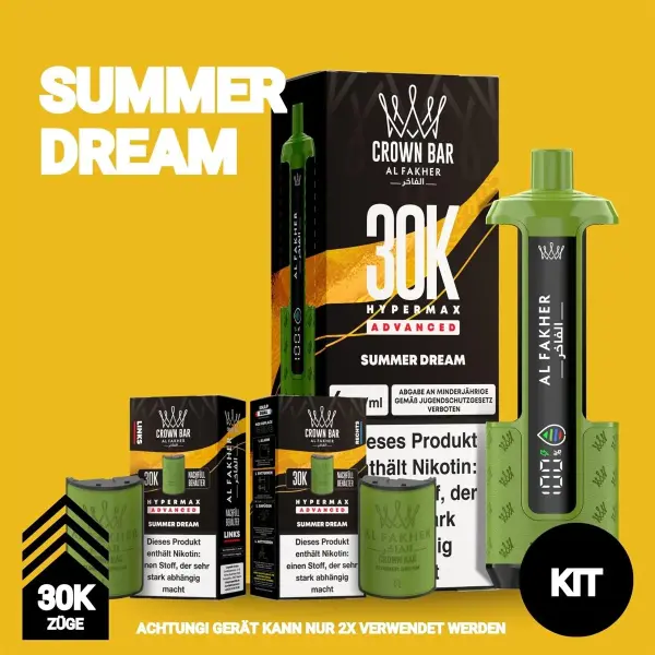 Al Fakher | Hypermax 30K Kit | Summer Dream