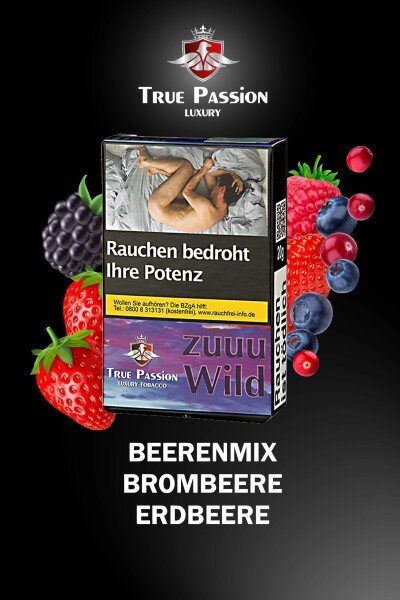 True Passion Tabak Zuuu Wild 20g - Single Pack