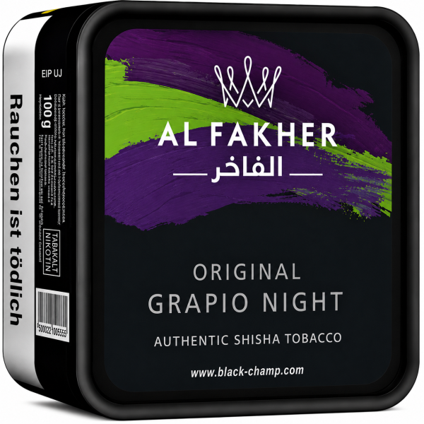 Al Fakher | Grapio Night | Shishatabak | 200g