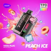 Vozol | Vista Plug 15K (TPD) | PEACH ICE | 20mg Nikotin