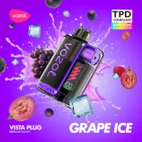 Vozol | Vista Plug 15K (TPD) | GRAPE ICE | 20mg Nikotin