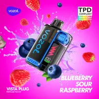 Vozol | Vista Plug 15K (TPD) | BLUEBERRY SOUR RASPBERRY | 20mg Nikotin